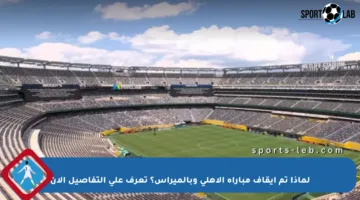 لماذا تم إيقاف مباراة الأهلي وبالميراس؟ تعرف على التفاصيل الآن